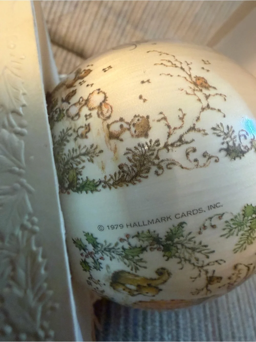 Vintage 1979 Hallmark Keepsake Ornament - Heaven and Nature Sing - With Box